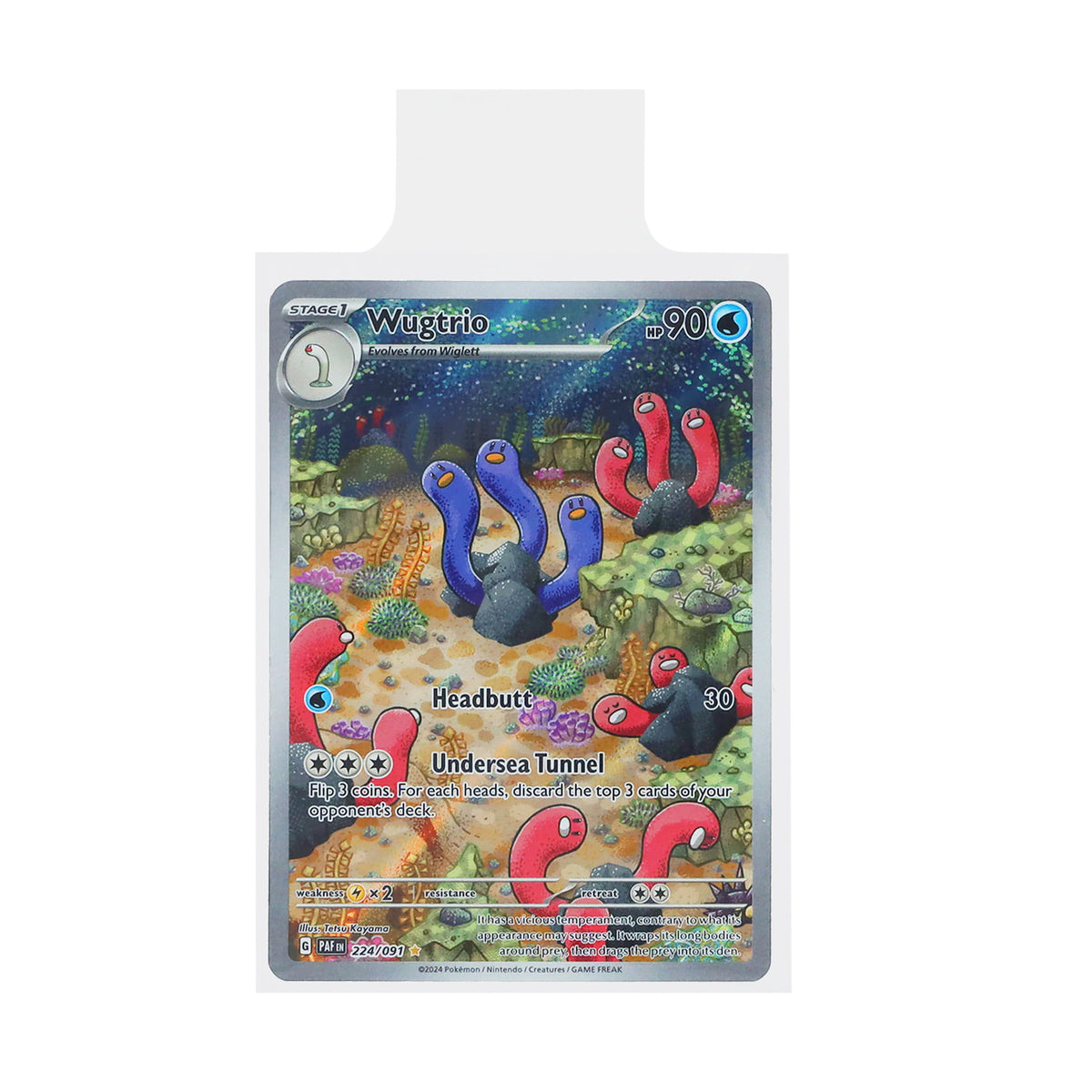 BCW Standard Card Sleeves - Tab – front product view