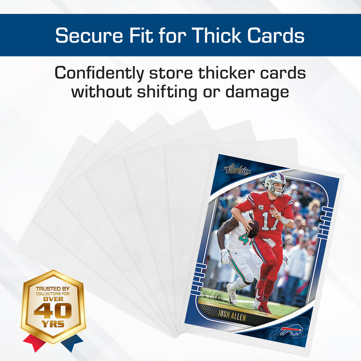 BCW Thick Card Sleeves – dimensions and specifications