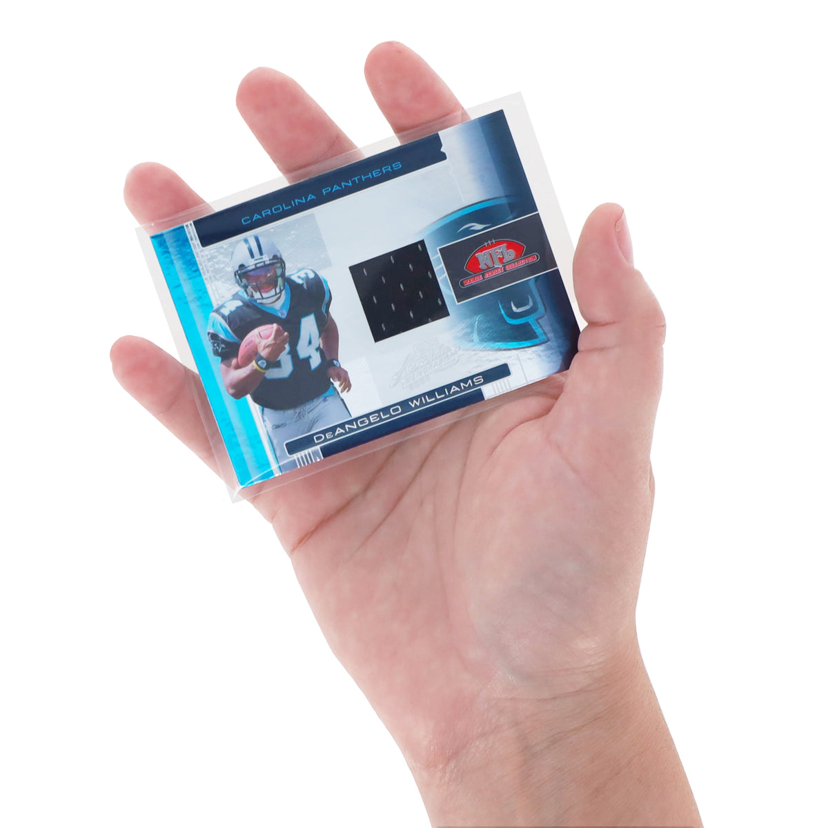 BCW Thick Card Sleeves – in-use view