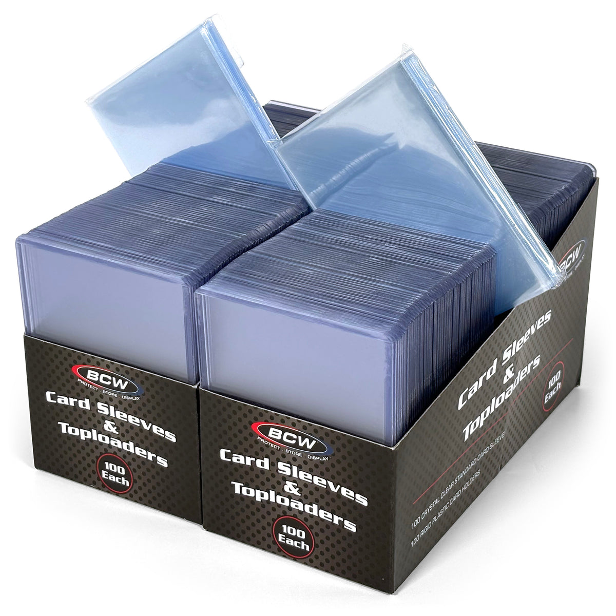 BCW product image — SKU 1-SSLVTLCH-200 — 1-SSLVTLCH-200-SleevesStickingUp.jpg