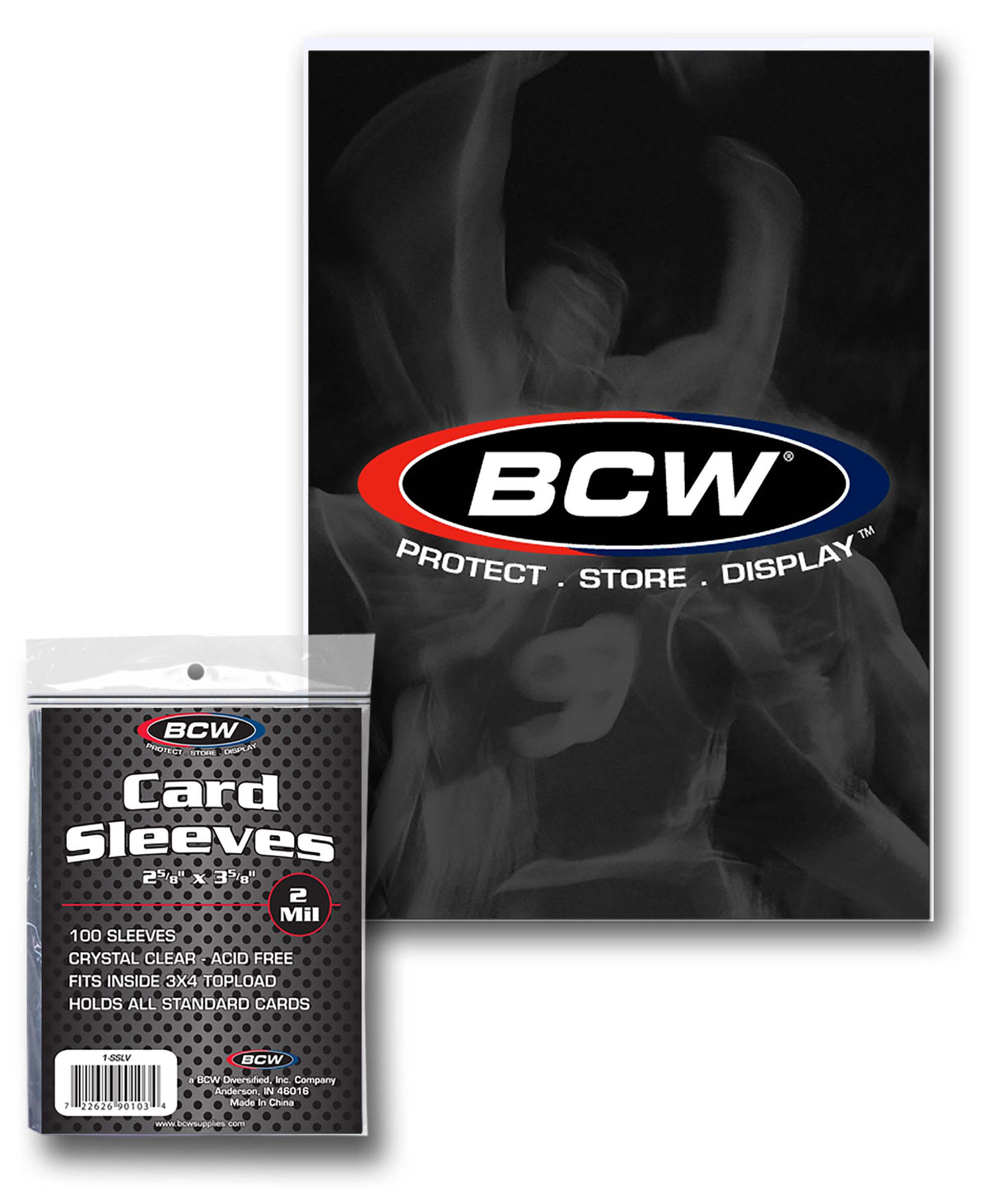 BCW Standard Card Sleeves – front product view