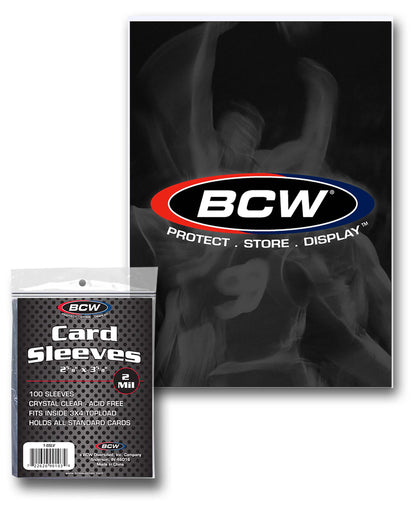 BCW Standard Card Sleeves – front product view