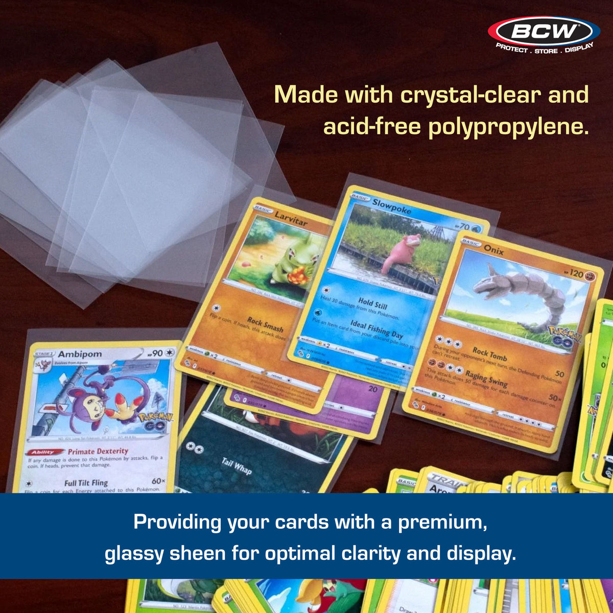 BCW Standard Card Sleeves – dimensions and specifications