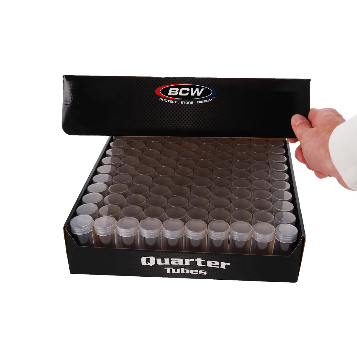 BCW product image — SKU 1-T-QTR — 1-T-QTR_PackageOpen.jpg