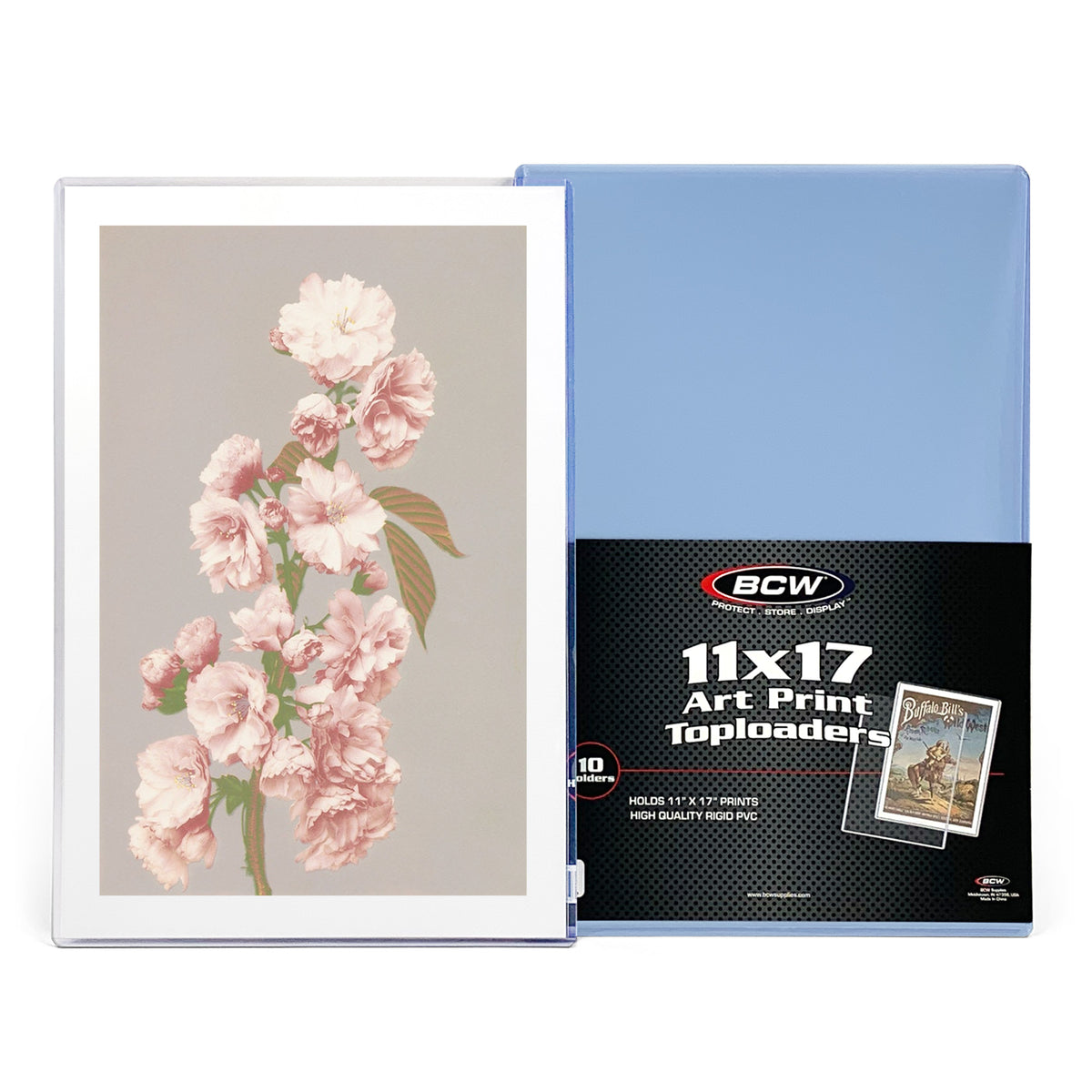 BCW 11 × 17 Rigid Poster and Photo Protector – front product view