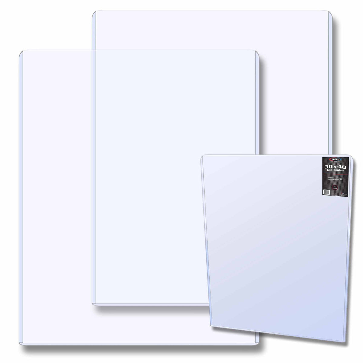 BCW 30 × 40 Rigid Poster and Photo Protector – front product view