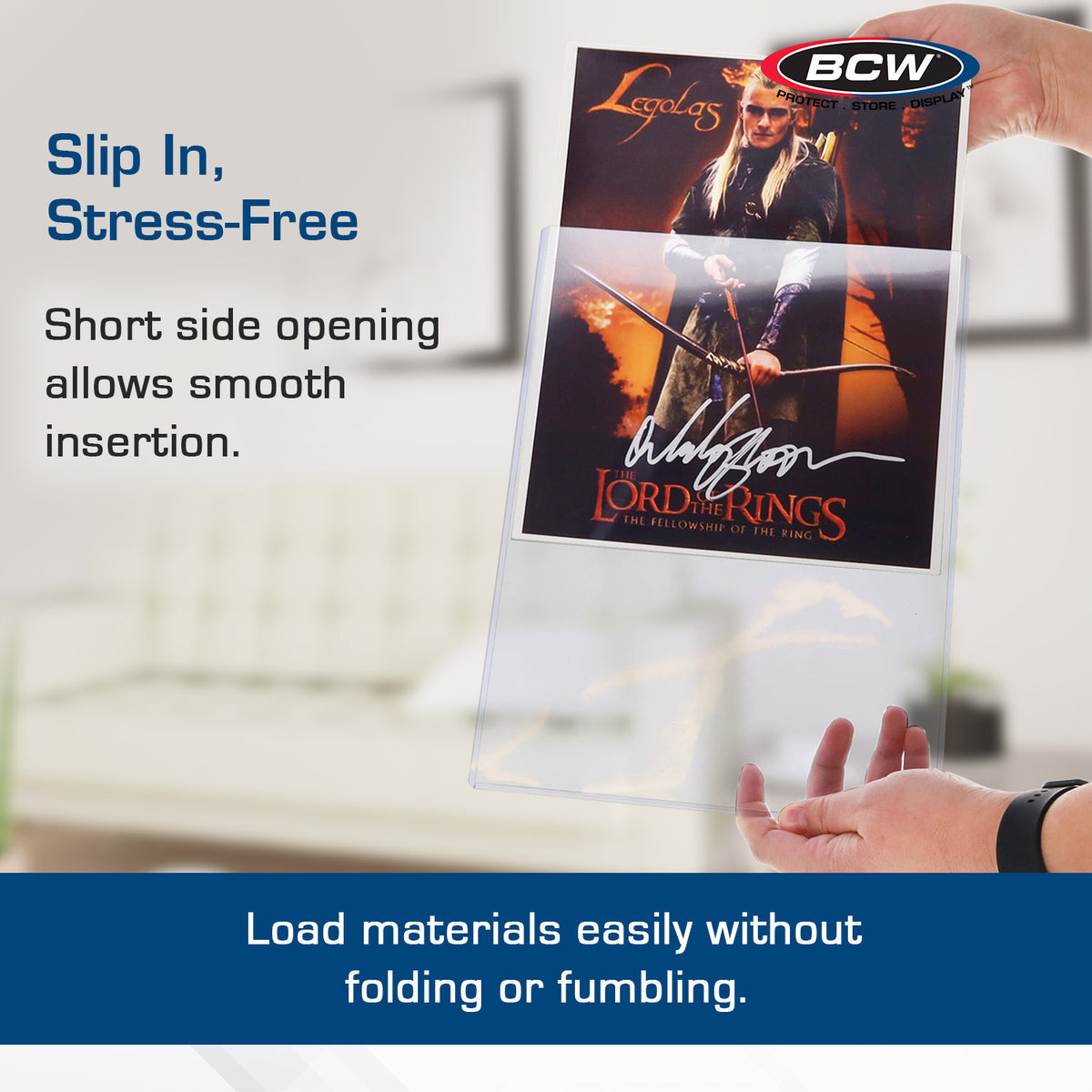 BCW 9 × 12 Rigid Poster and Photo Protector – dimensions and specifications
