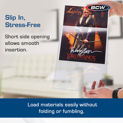 BCW 9 × 12 Rigid Poster and Photo Protector – dimensions and specifications