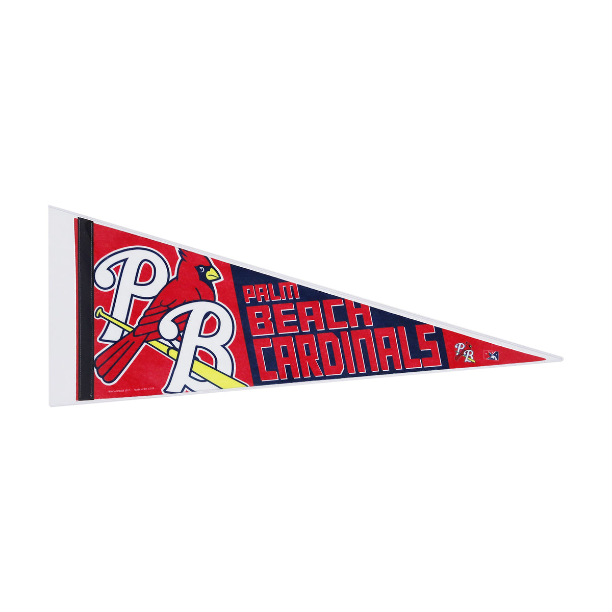 BCW 12 × 30 Rigid Pennant Protector – front product view