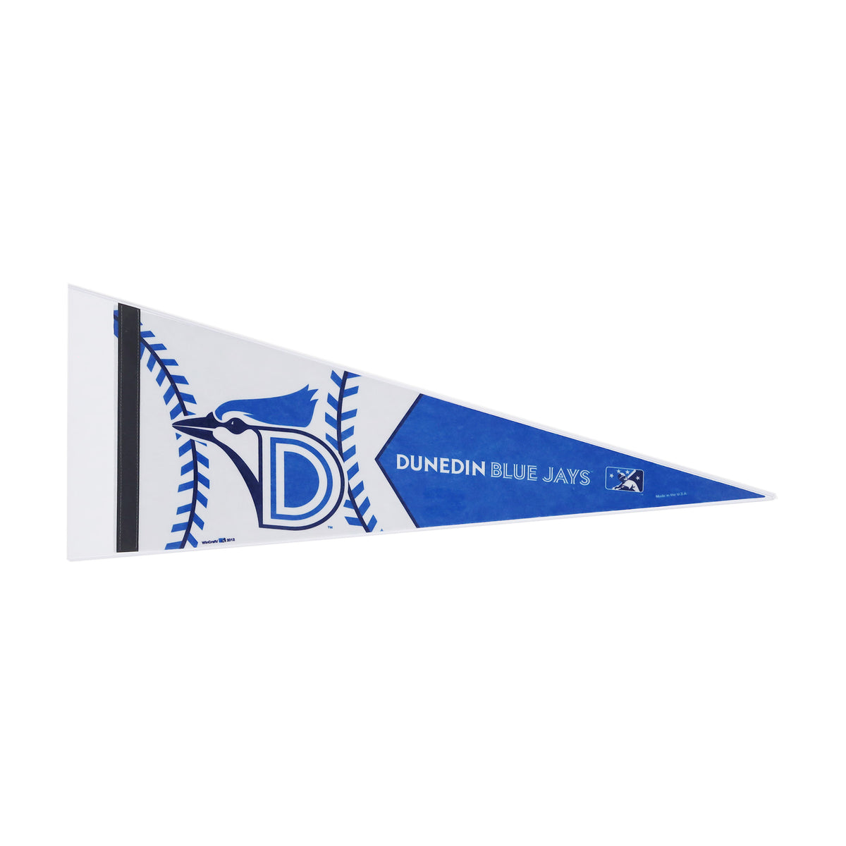 BCW 12 × 30 Rigid Pennant Protector – front product view