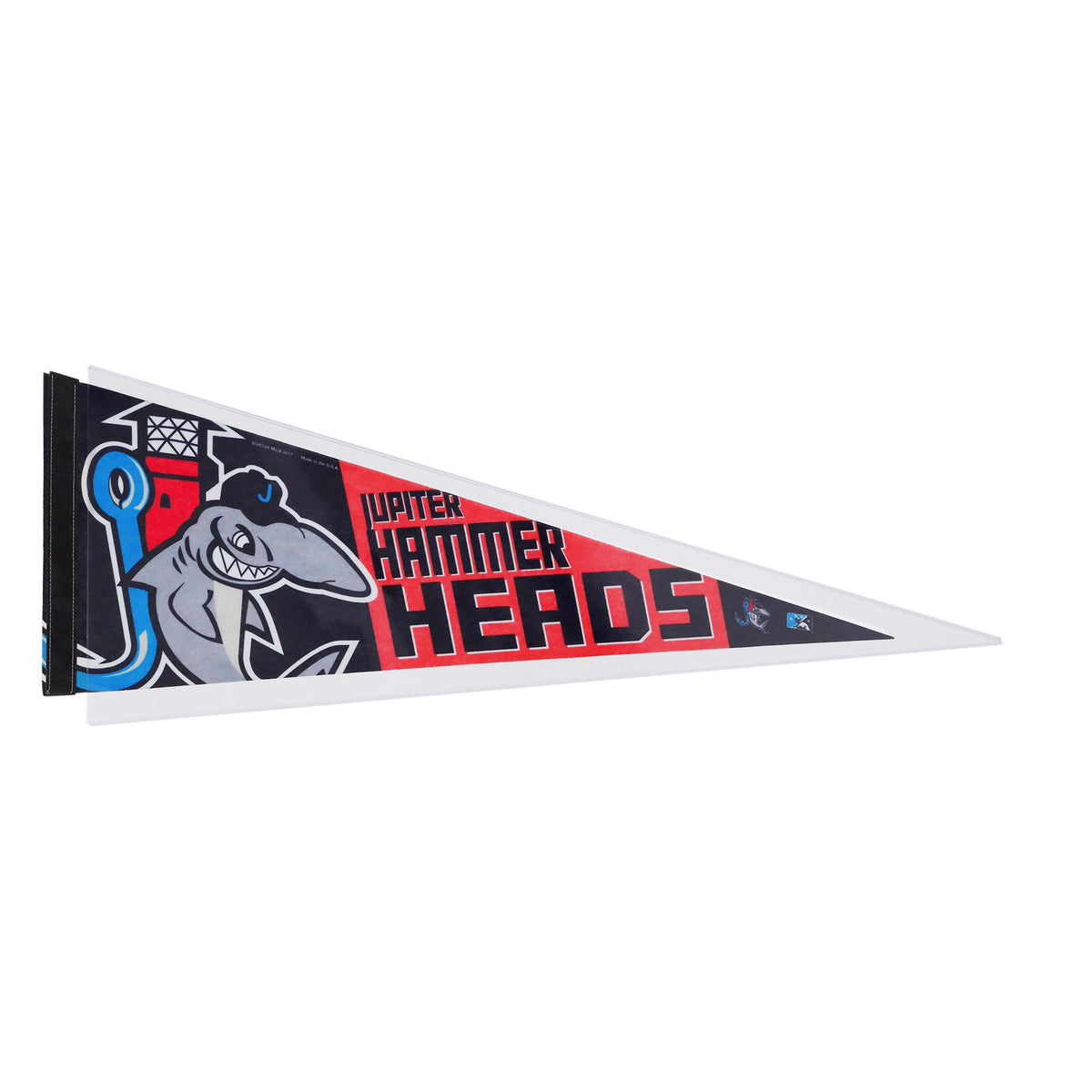 BCW 12 × 30 Rigid Pennant Protector – front product view