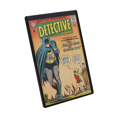 BCW Rigid Silver-Age Comic Book Protector – Black – angled view