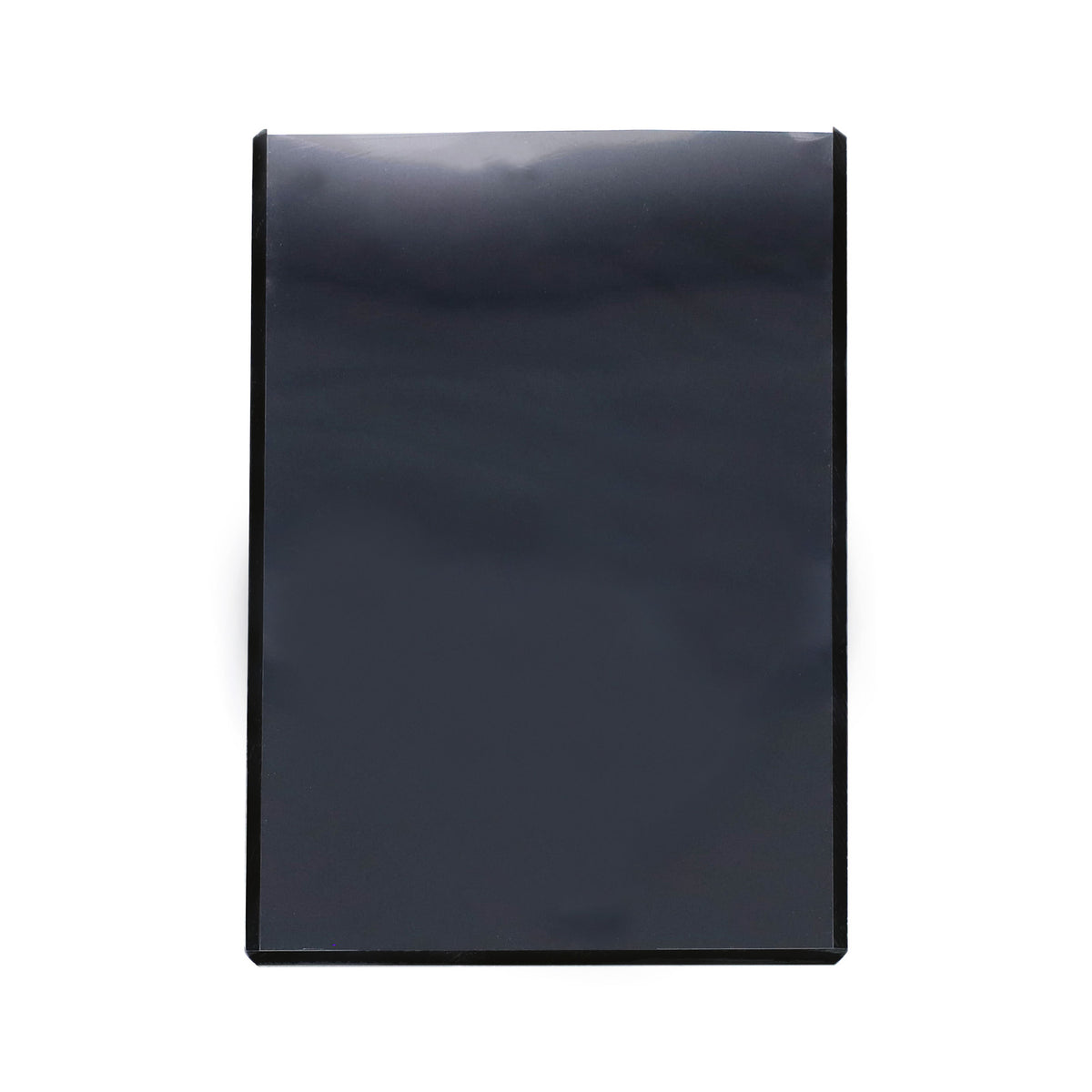 BCW Rigid Silver-Age Comic Book Protector – Black – front product view