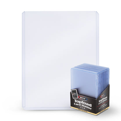 BCW 59 Pt Rigid Trading Card Protector – front product view