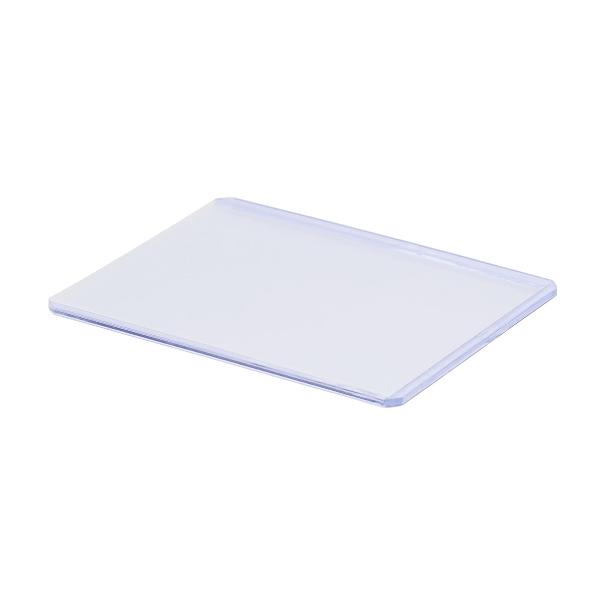 BCW 59 Pt Rigid Trading Card Protector – angled view