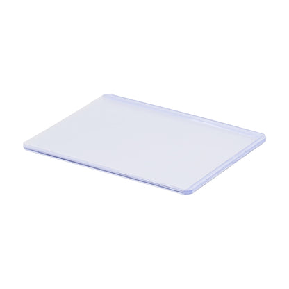BCW 59 Pt Rigid Trading Card Protector – angled view