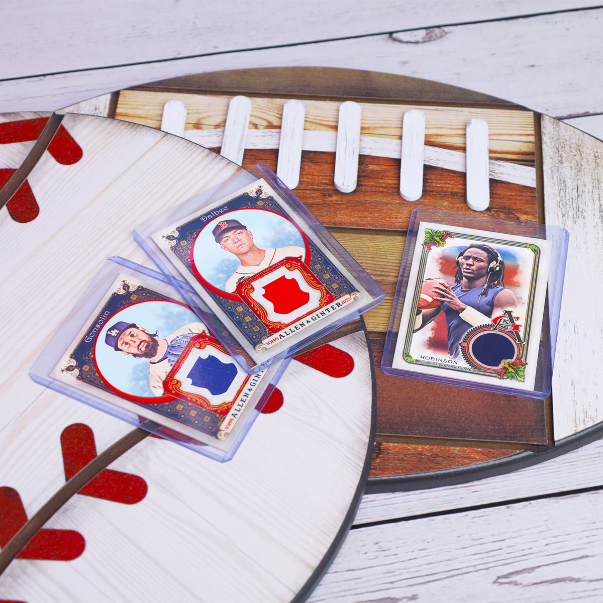 BCW 59 Pt Rigid Trading Card Protector – in-use view