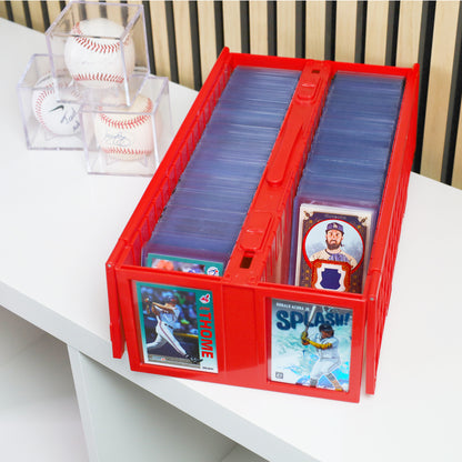 BCW 59 Pt Rigid Trading Card Protector – in-use view