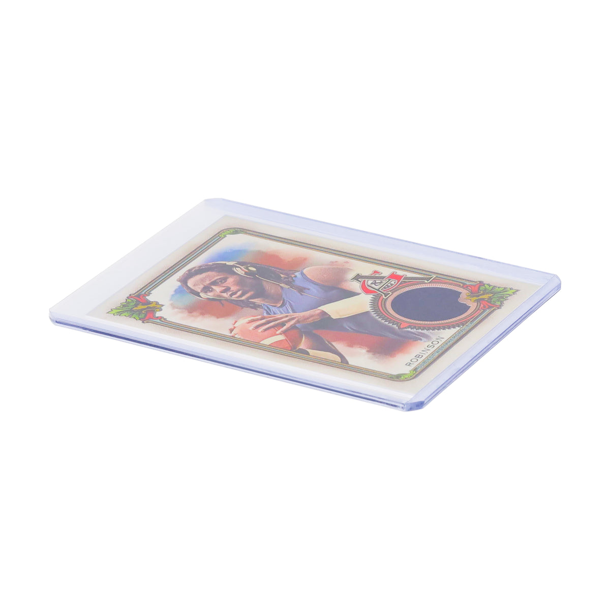 BCW 59 Pt Rigid Trading Card Protector – angled view