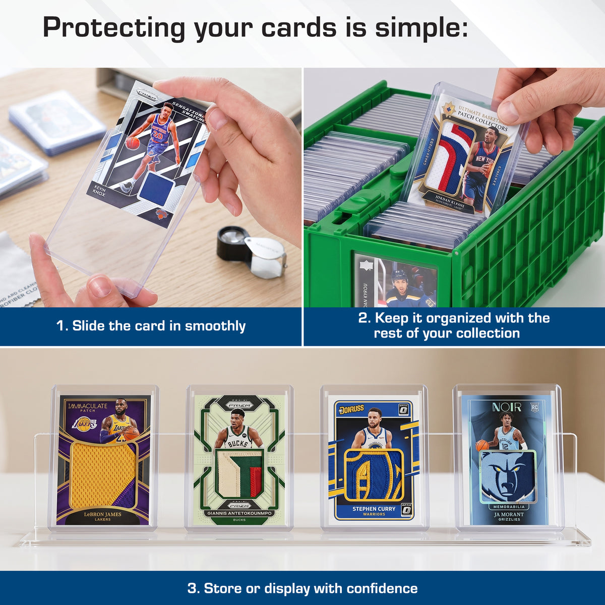 BCW 108 Pt Rigid Trading Card Protector – dimensions and specifications