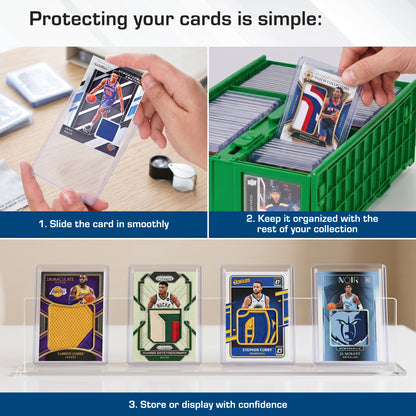 BCW 108 Pt Rigid Trading Card Protector – dimensions and specifications