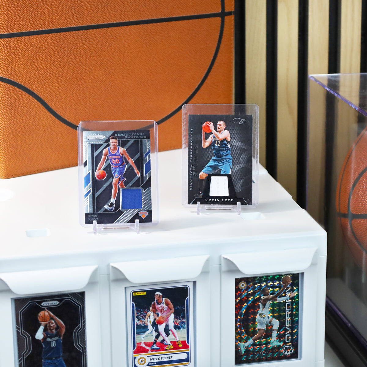 BCW 108 Pt Rigid Trading Card Protector – in-use view