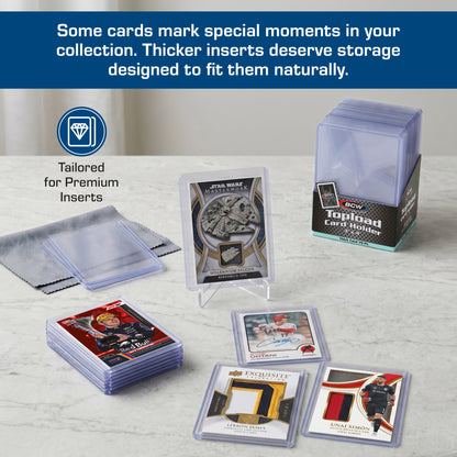 BCW 79 Pt Rigid Trading Card Protector – dimensions and specifications