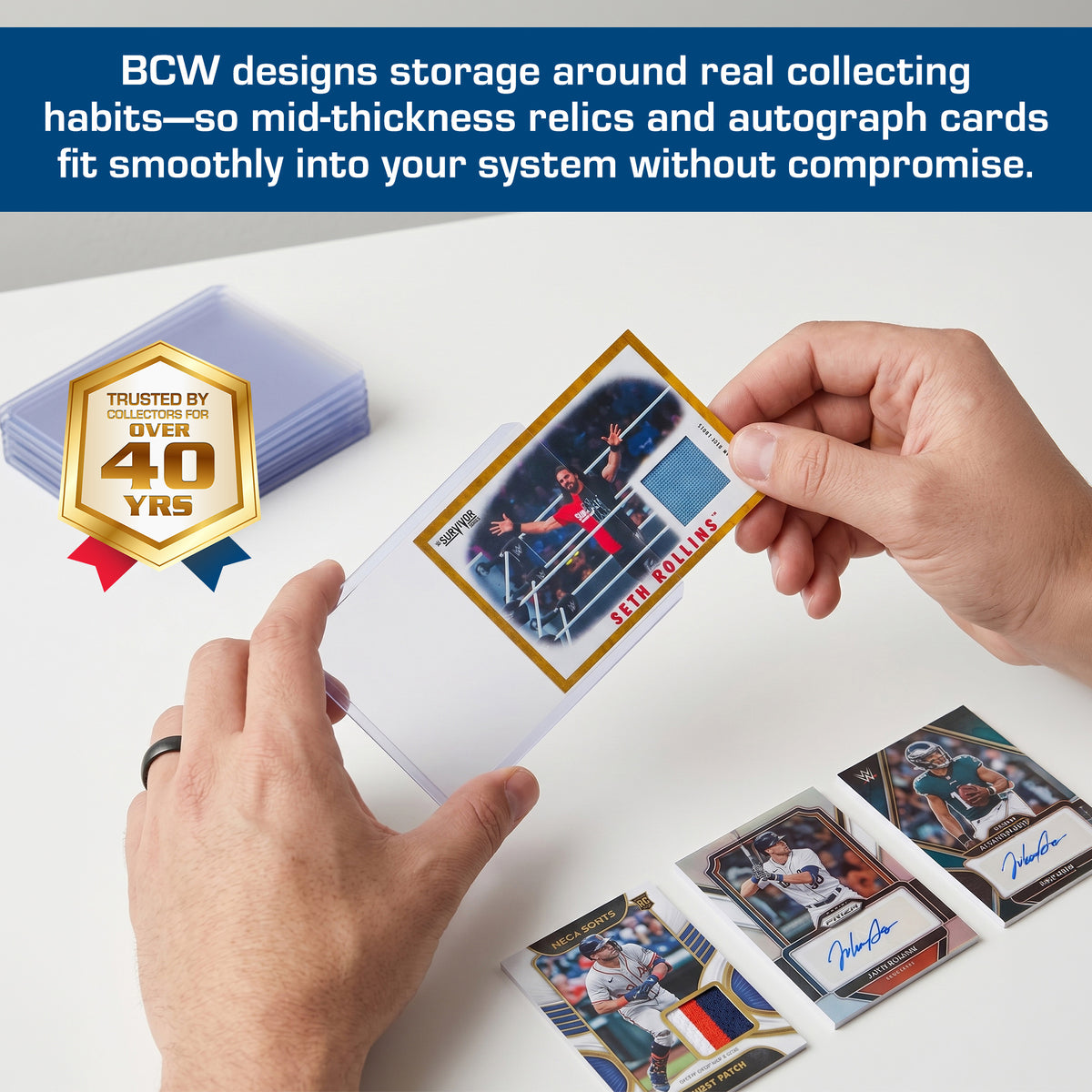 BCW 79 Pt Rigid Trading Card Protector – dimensions and specifications