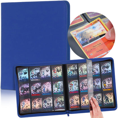 BCW Z-Folio 12-Pocket Lx Album - Blue – front product view