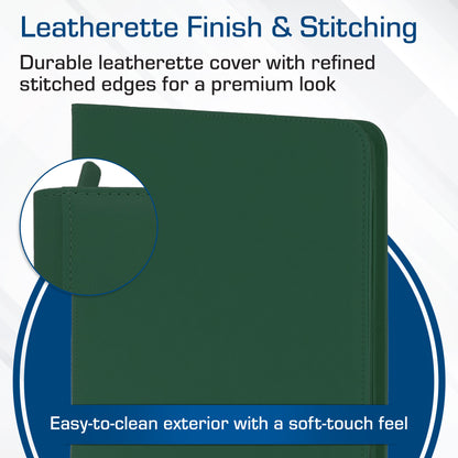 BCW Z-Folio 12-Pocket Lx Album - Green – dimensions and specifications