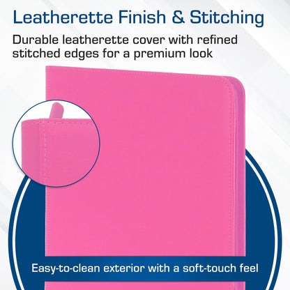 BCW Z-Folio 12-Pocket Lx Album - Pink – dimensions and specifications