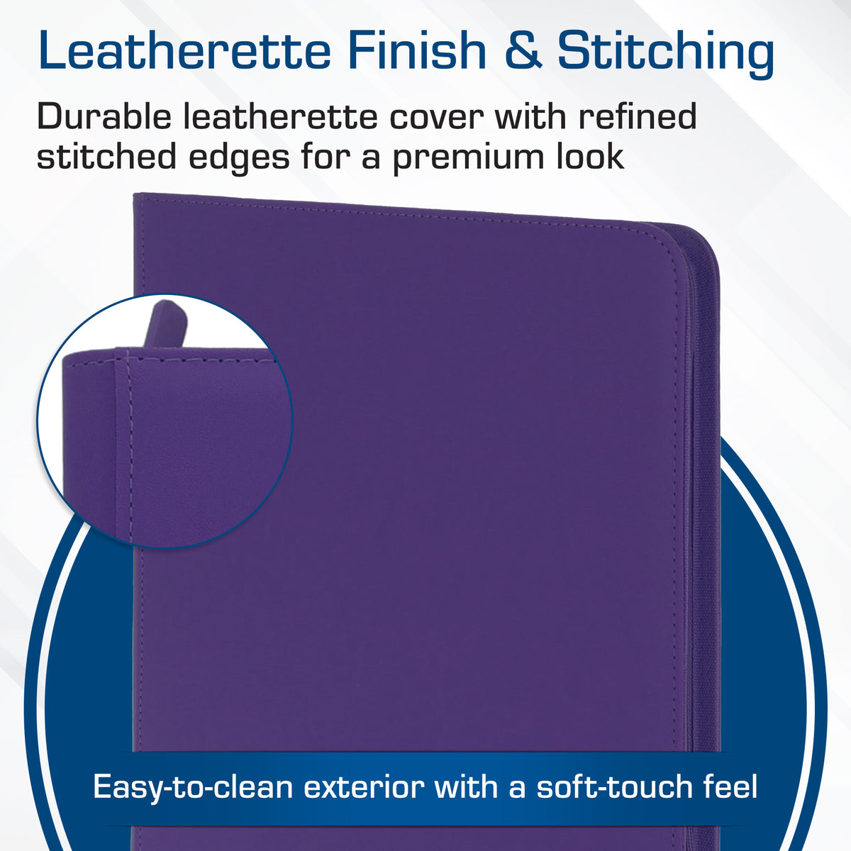 BCW Z-Folio 12-Pocket Lx Album - Purple – dimensions and specifications