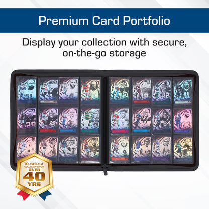 BCW Z-Folio 12-Pocket Lx Album - Black – dimensions and specifications