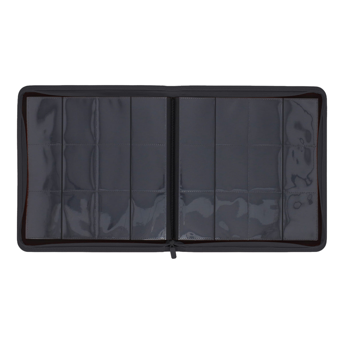 BCW Z-Folio 12-Pocket Lx Album - Black – open view