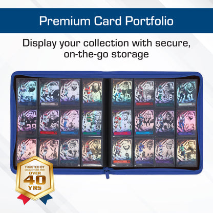 BCW Z-Folio 12-Pocket Lx Album - Blue – dimensions and specifications