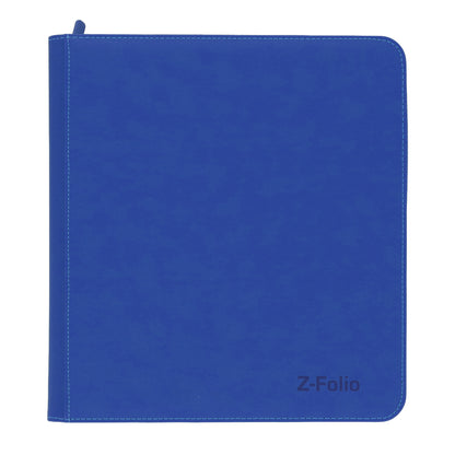 BCW Z-Folio 12-Pocket Lx Album - Blue – front product view