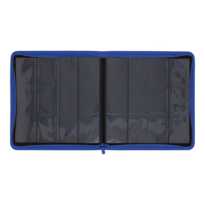BCW Z-Folio 12-Pocket Lx Album - Blue – open view