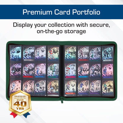 BCW Z-Folio 12-Pocket Lx Album - Green – dimensions and specifications