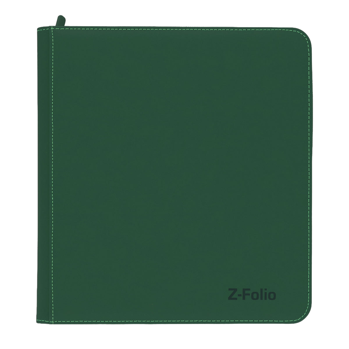 BCW Z-Folio 12-Pocket Lx Album - Green – front product view