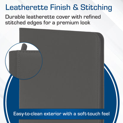 BCW Z-Folio 12-Pocket Lx Album - Gray – dimensions and specifications