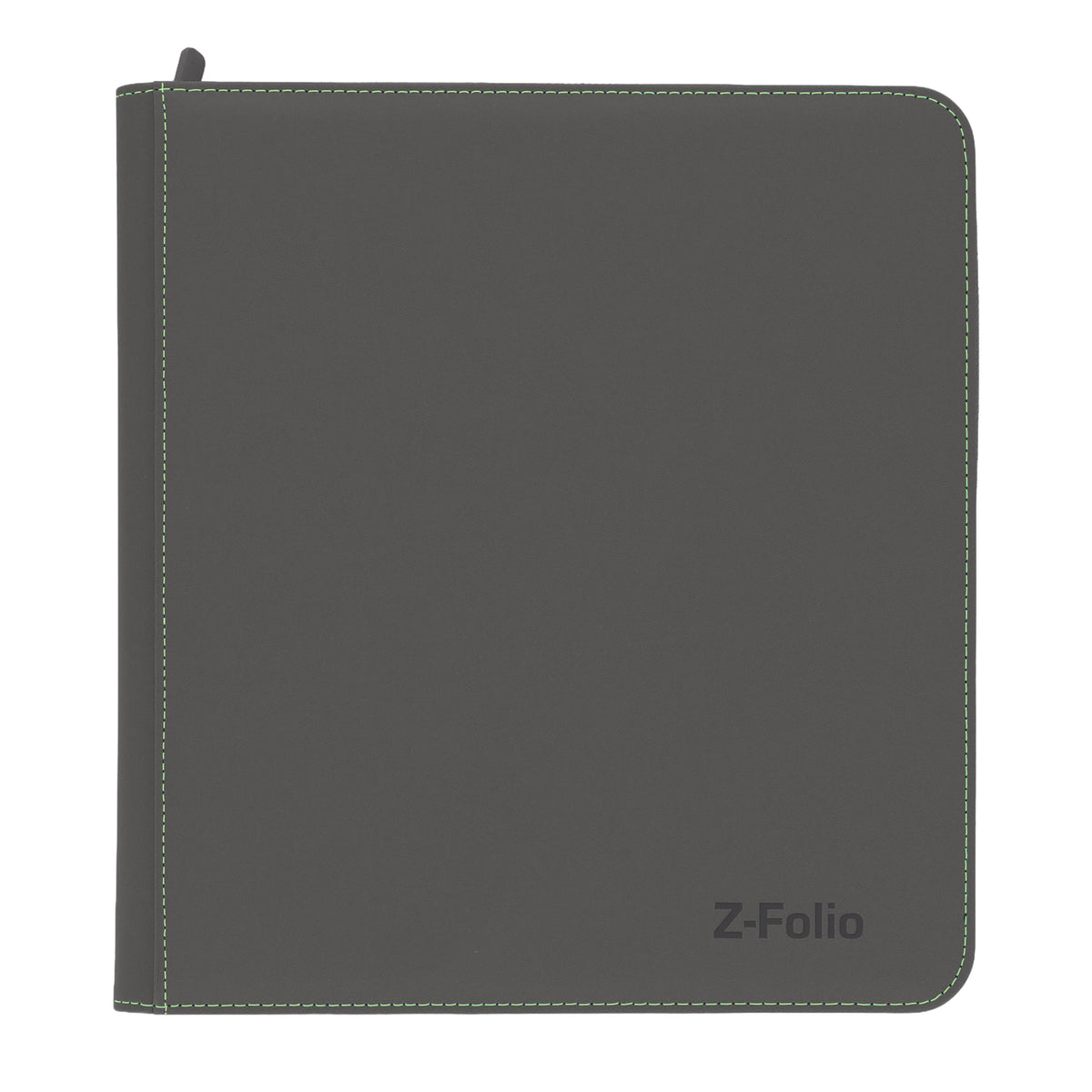 BCW Z-Folio 12-Pocket Lx Album - Gray – front product view