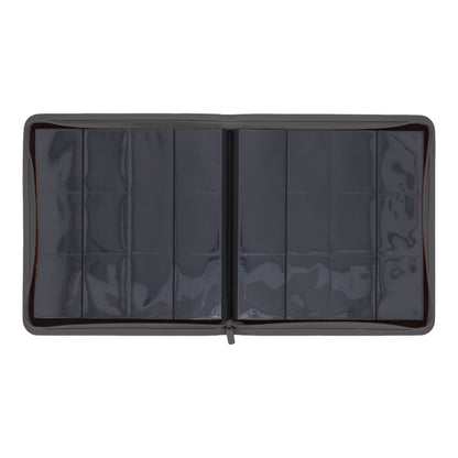 BCW Z-Folio 12-Pocket Lx Album - Gray – open view