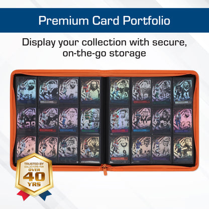 BCW Z-Folio 12-Pocket Lx Album - Orange – dimensions and specifications