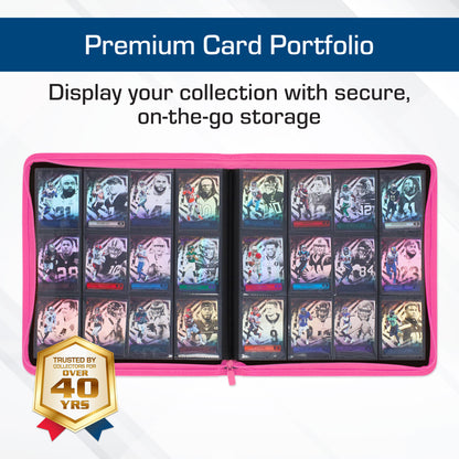 BCW Z-Folio 12-Pocket Lx Album - Pink – dimensions and specifications