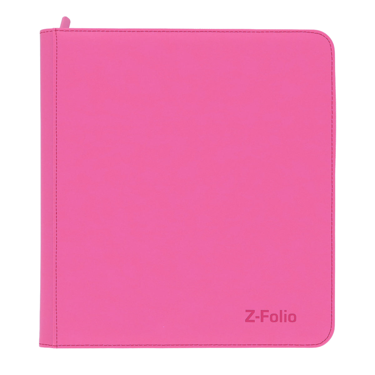 BCW Z-Folio 12-Pocket Lx Album - Pink – front product view