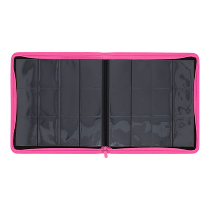 BCW Z-Folio 12-Pocket Lx Album - Pink – open view