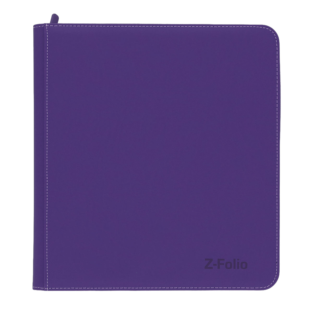 BCW Z-Folio 12-Pocket Lx Album - Purple – front product view