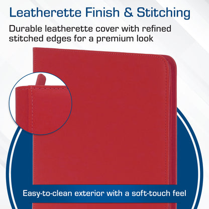 BCW Z-Folio 12-Pocket Lx Album - Red – dimensions and specifications