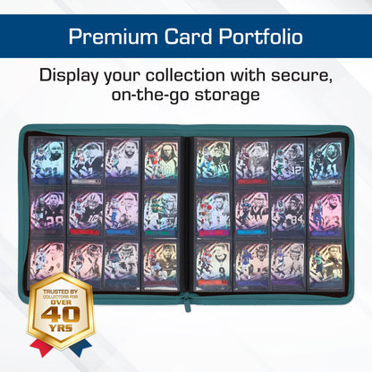BCW Z-Folio 12-Pocket Lx Album - Teal – dimensions and specifications