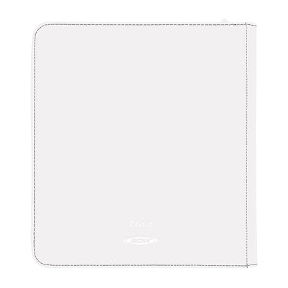 BCW Z-Folio 12-Pocket Lx Album - White – rear view